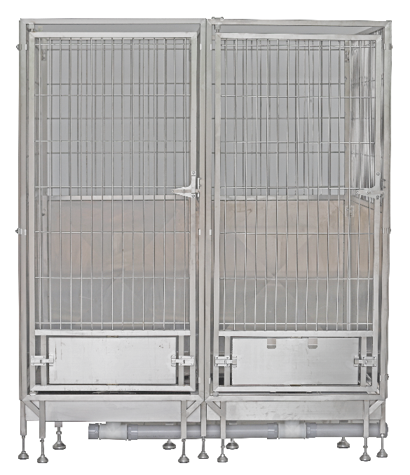 Draining Dog Boarding Kennel