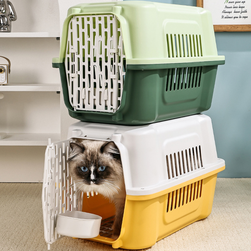 Kennel For Pets Cargo BoxPortable DurableCargo Box Outdoor Travel Cat Transport Box Pet SuitcasePet Travel CagePet Supplies