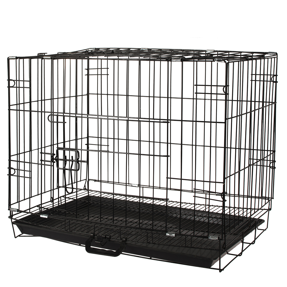 Wholesale Stainless Steel Metal Large Small Foldable Carriers Cheap Dog Pet Cages