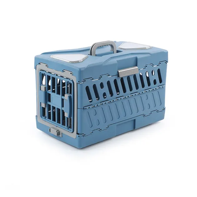 Folding Pet Travel Carrier Folded State