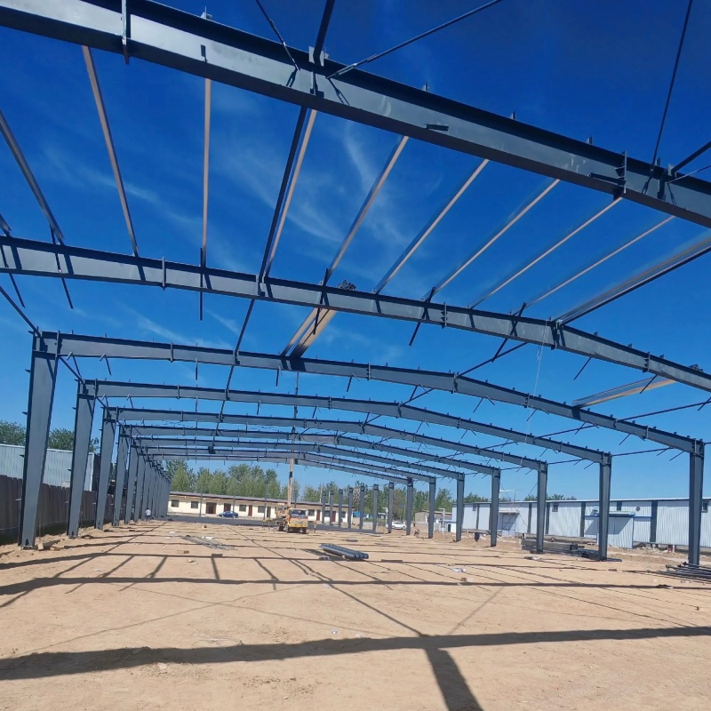 Earthquake Resistant Civil Building Steel Structure for Residential Housing