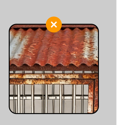 Easy to rust iron steel plate