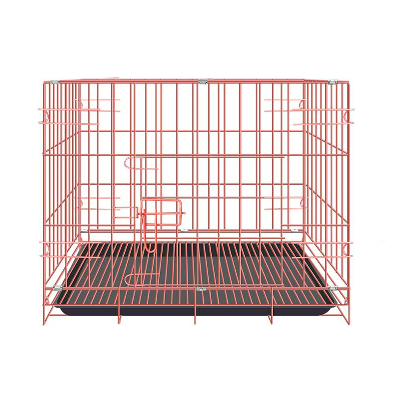 Best Quality Popular Folding Portable Stackable Metal Pet Crate Cage Easy To Install