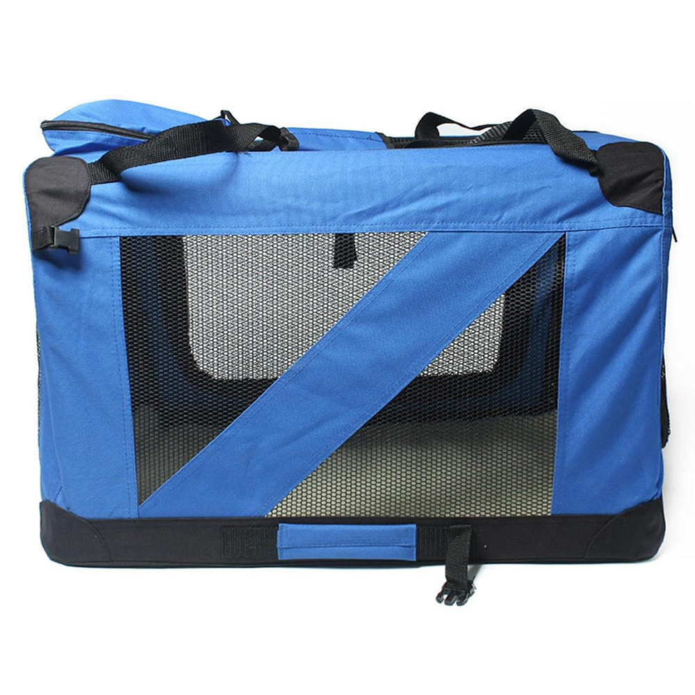 Soft Easy to Fold Foldable Comfy Dog Travel Crate Dog Carrier Carry Dog Crate Washable Fabric Cover for Indoor &amp; Outdoor Use