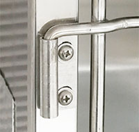 Sturdy adjustable hinge