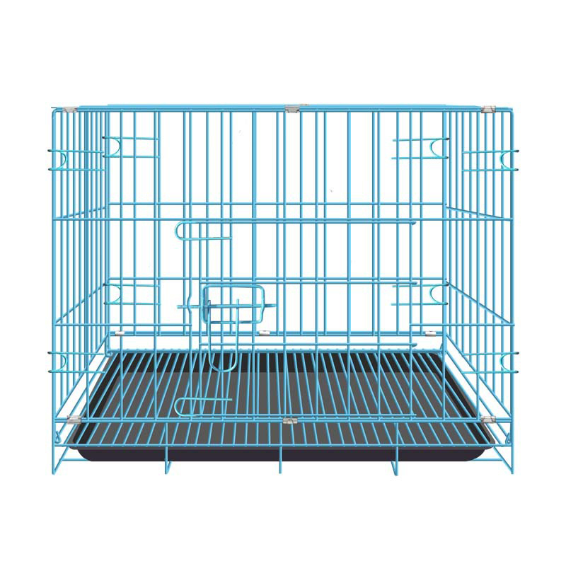 Best Quality Popular Folding Portable Stackable Metal Pet Crate Cage Easy To Install