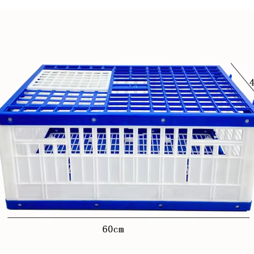 Wholesale Customizable Plastic Pigeon Cage, Stackable Breeding Box for Pigeons, Easy Clean Design