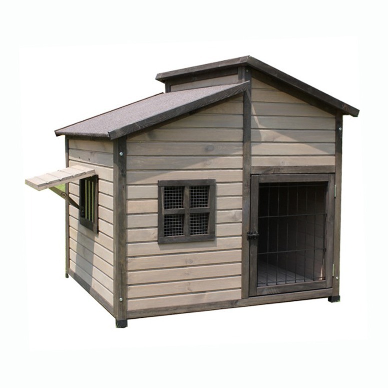 Outdoor Double Roof Rainproof Universal Extra Large Golden Retriever Dog House All Seasons