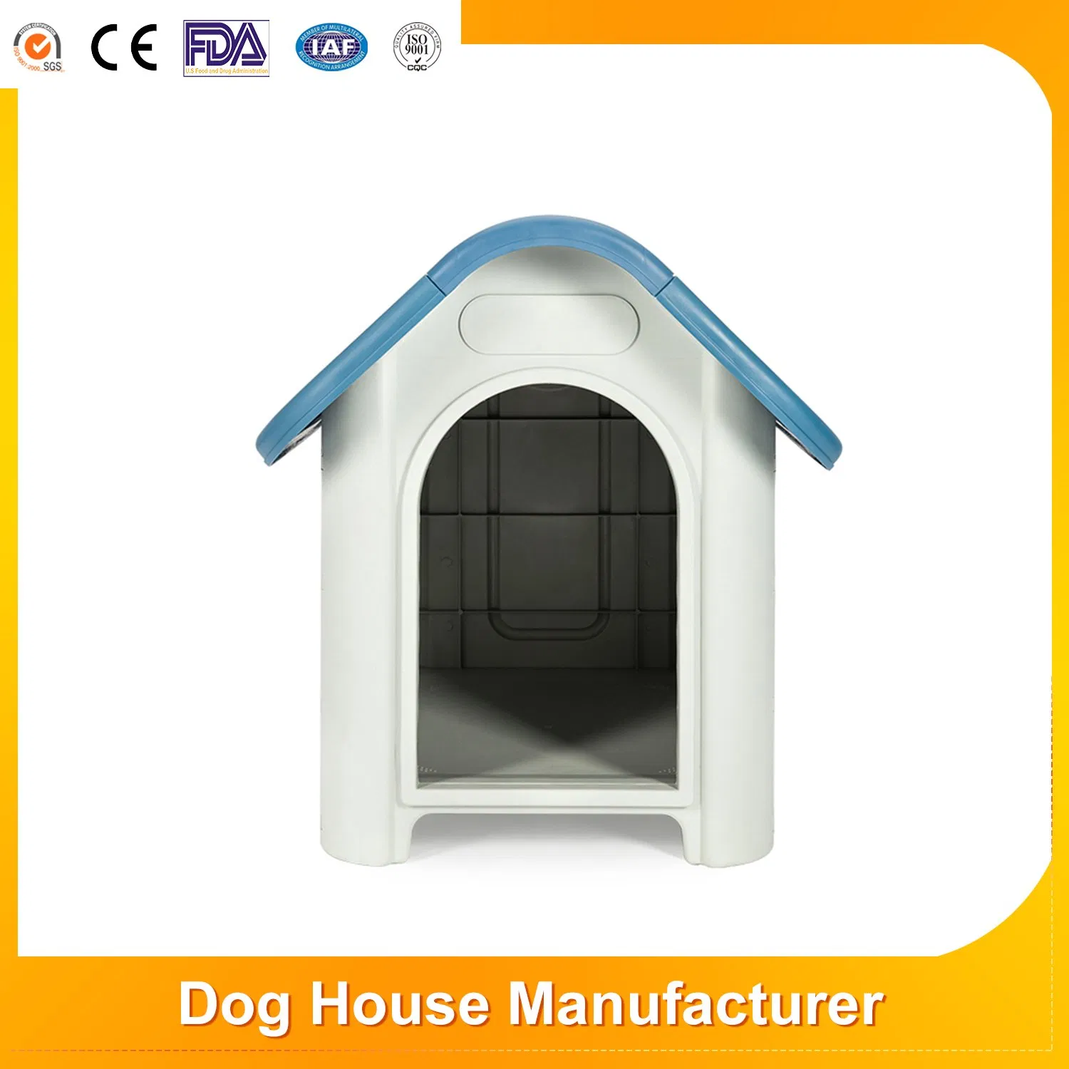 New Arrival Luxury Manufacturers Outdoor/Indoor Cat Bed Dog Kennel Comfortable Plastic Pet House