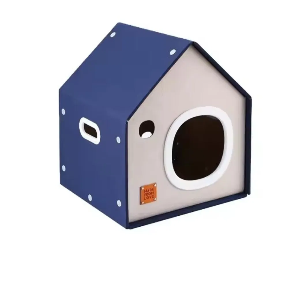Unique Paper Cat House for Eco-Conscious Pet Enthusiasts