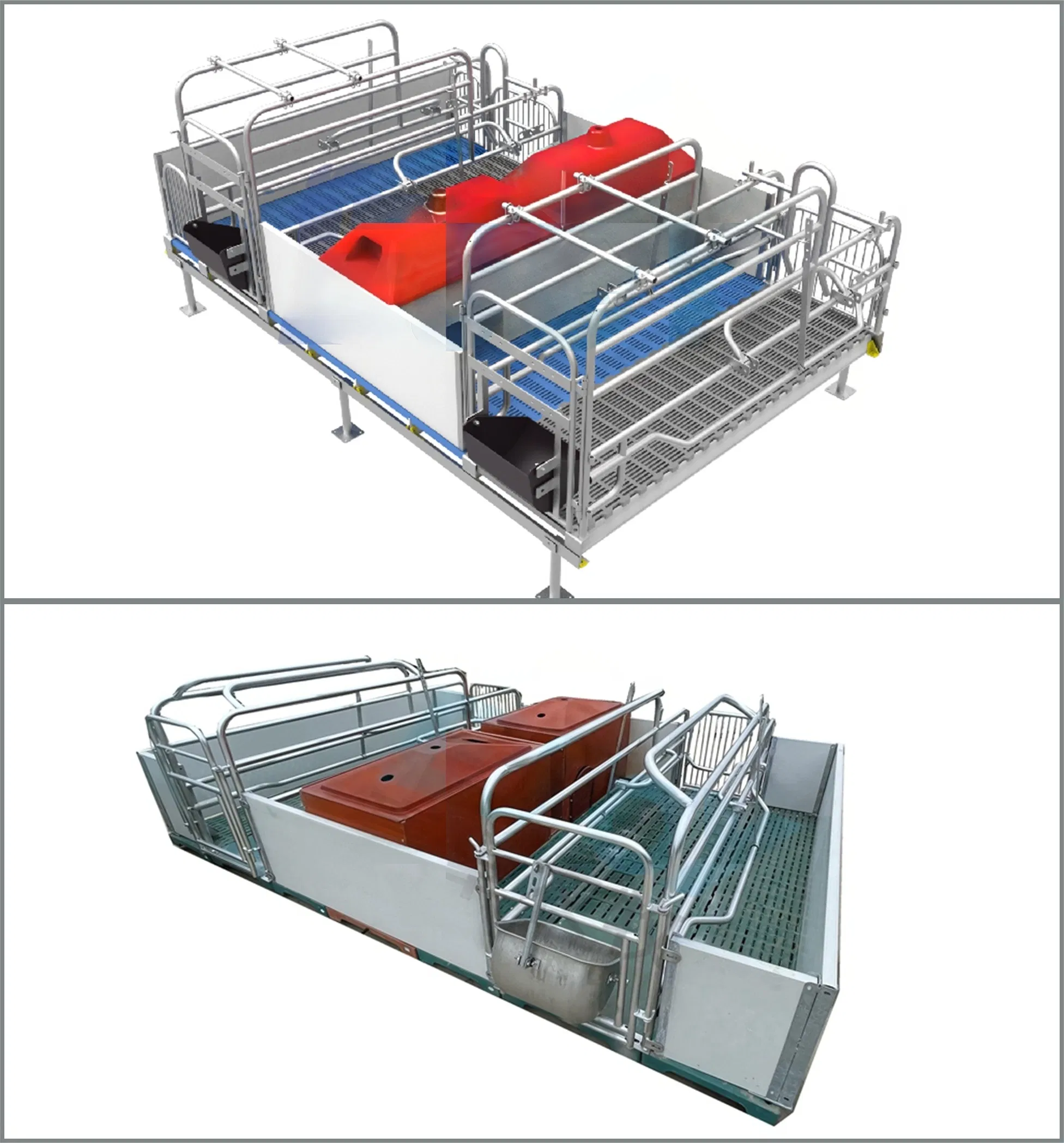 Steel Pig Barns Modular Housing Systems Quick-Install Poultry Farm Buildings Lightweight Structure