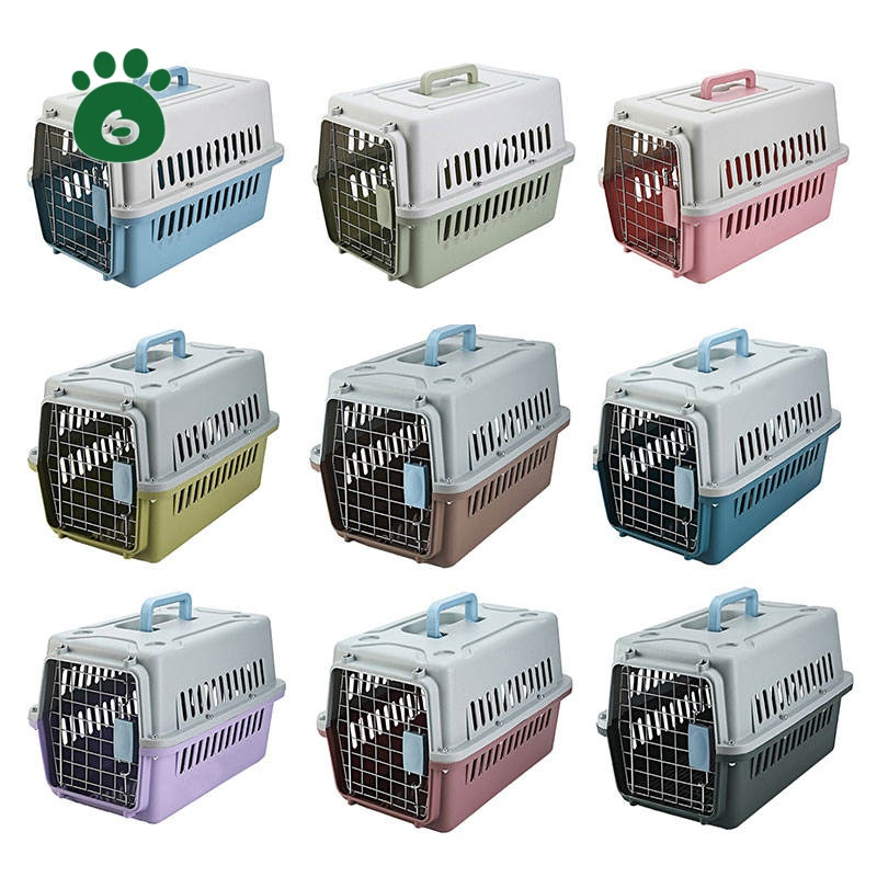 Airline-Approved Portable Pet Air Travel Carrier (Wheels Optional) - Customizable Size/Color for Dogs &amp; Cats Cage
