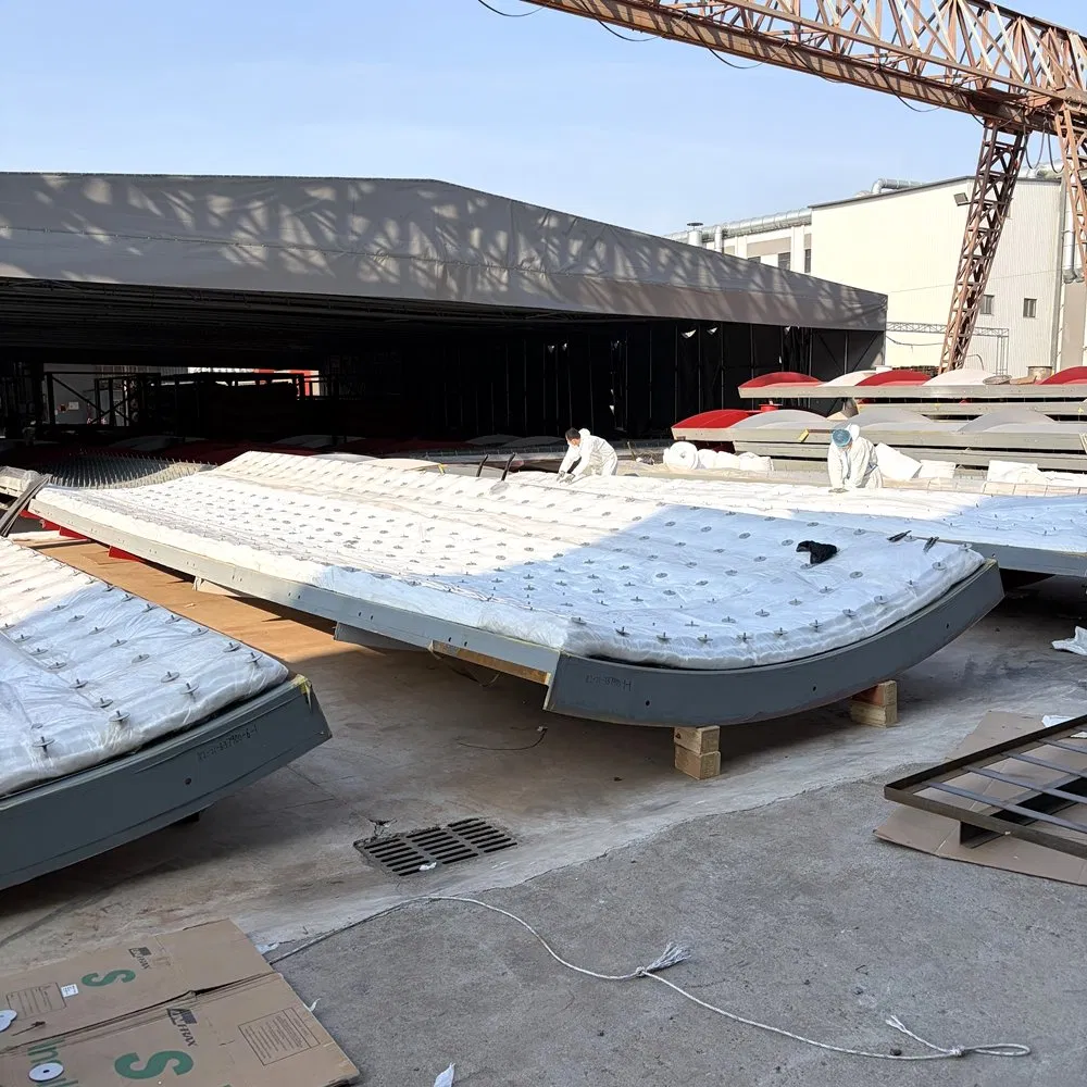 Custom Modular Design Large-Scale Steel Structure for Mechanical Equipment Housing and Protection