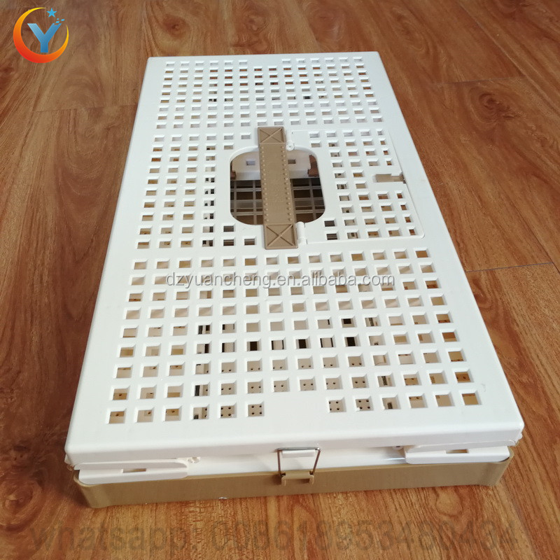 Good Quality Plastic Poultry Quail Pigeon Transportation Cage Training Flying Box