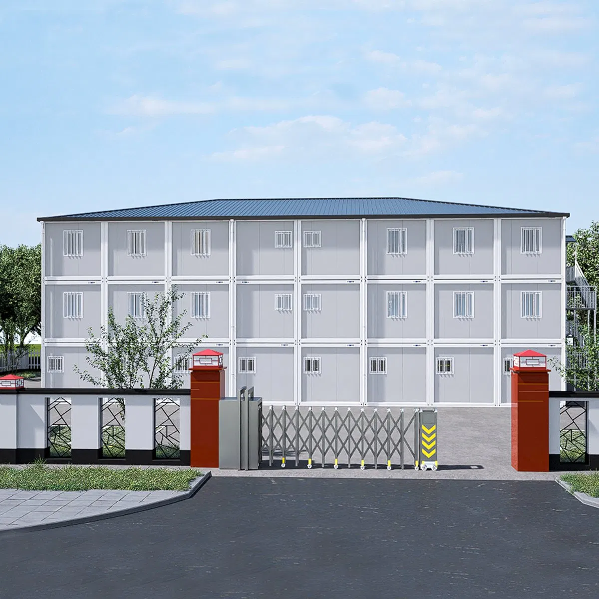 Easy to Install Heating and Cooling System Container House