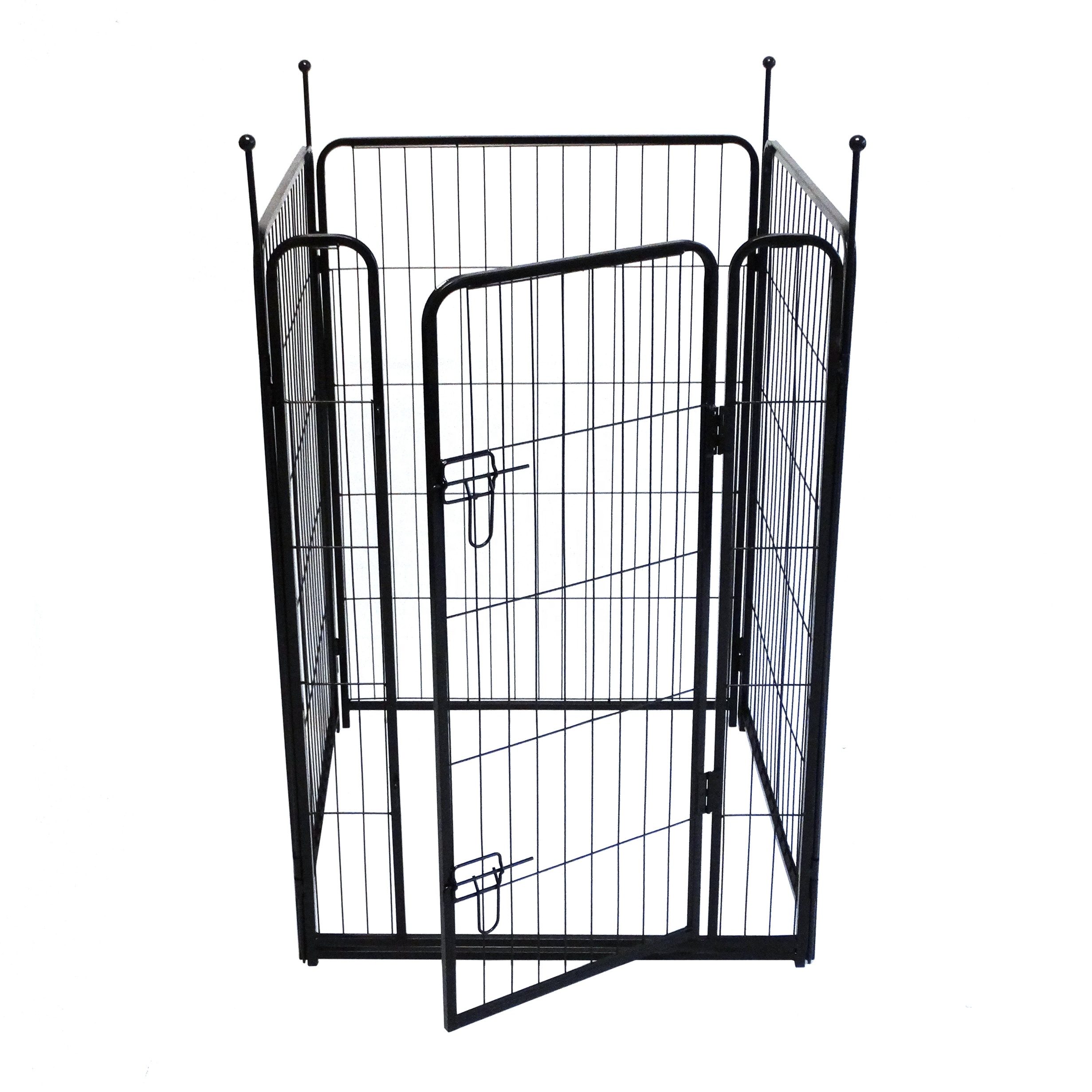 Iron Metal Wire Pet Fence for Dogs Cats &amp; Small Animals-Fixed-point Defecation &amp; Behavior Correction Training Safe &amp; Durable