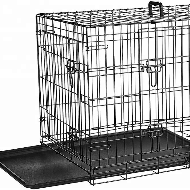 Outdoor Foldable Dog Metal Cage for Large Dogs