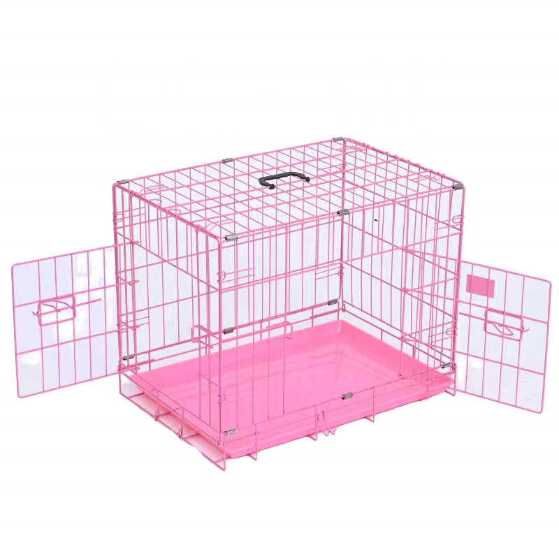 Foldable Rust-Proof Portable Pet Cage for Small and Medium-sized Dogs Bird Supplies