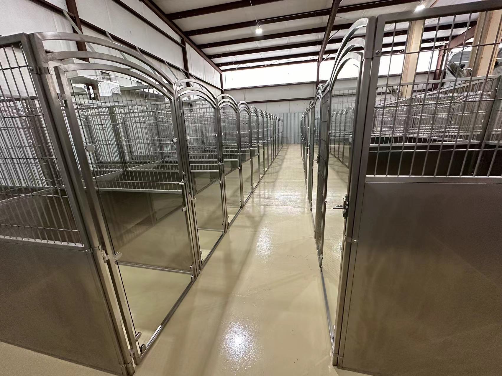 Large Hotel Pet Boarding Modular Large Dog Luxury Kennels Multifunction 3D Customization Pet Kennel Cage