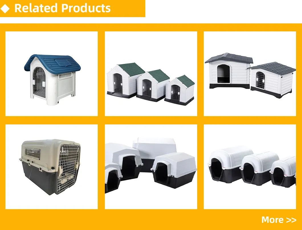 Factory Modern Eco Friendly Outdoor/Indoor Luxury Pet Villa Cats Cage Foldable House PVC Large Pet Dog House for Sale