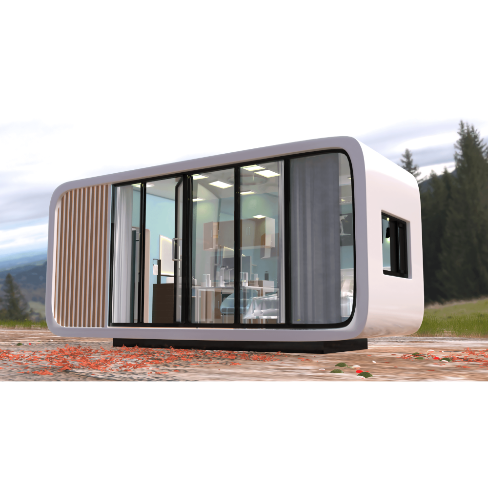 Prefabricated Breathable Apartment Houses Prefab House For Backyard Outdoor Garden Studio Office Shed House Gym Room