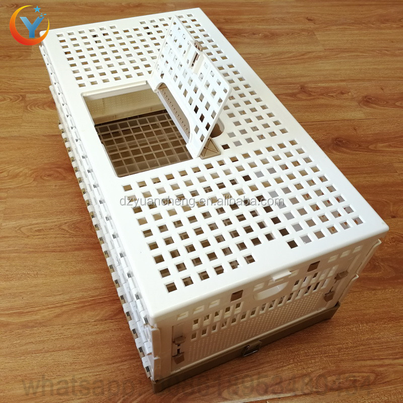 Good Quality Plastic Poultry Quail Pigeon Transportation Cage Training Flying Box