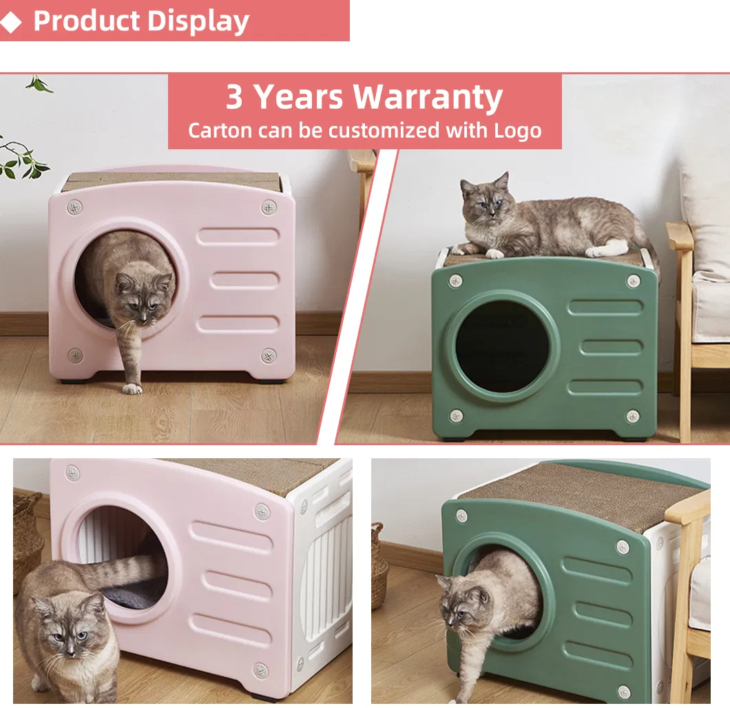 Easy to Install Cat Nap Sleeping House in TV Style Dog Cave Bed Dog Kennel Furniture Animal Cage Pet House