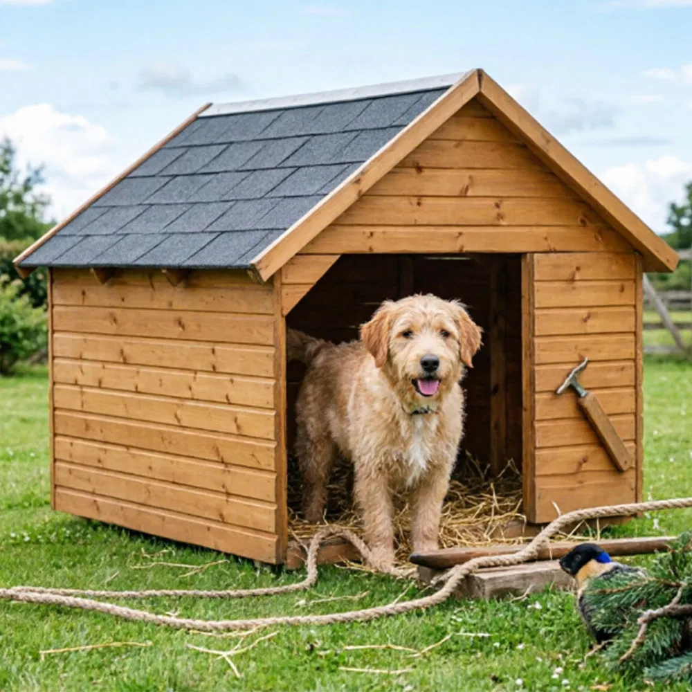 Customized Factory Wood Cedar Pet House for Wholesale Customization