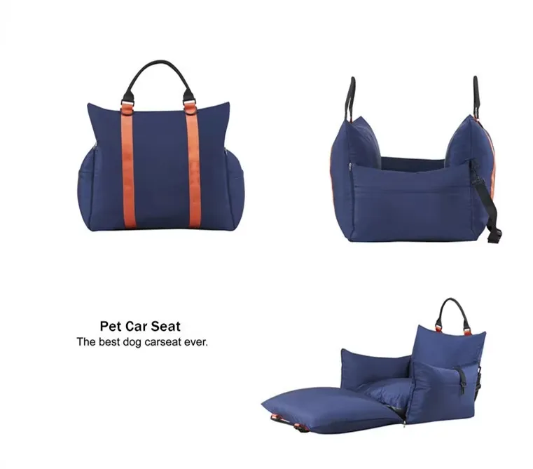 Multifunction Dog Car Seat Travel Dog bed