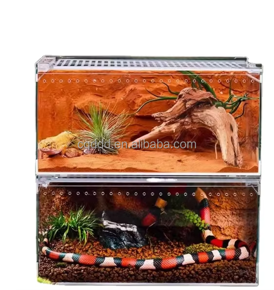 Acrylic box ventilation details