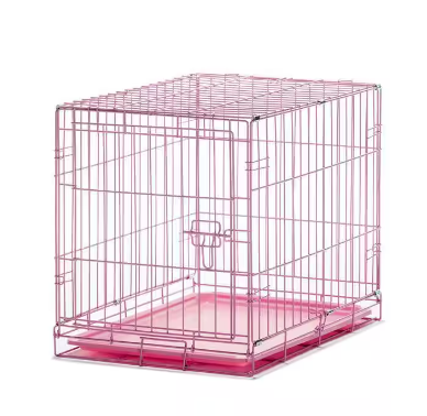 Portable Collapsible Dog Cage Modern Solid Pattern Iron Modular Design Breathable and for Outdoor Use Packed in Carton