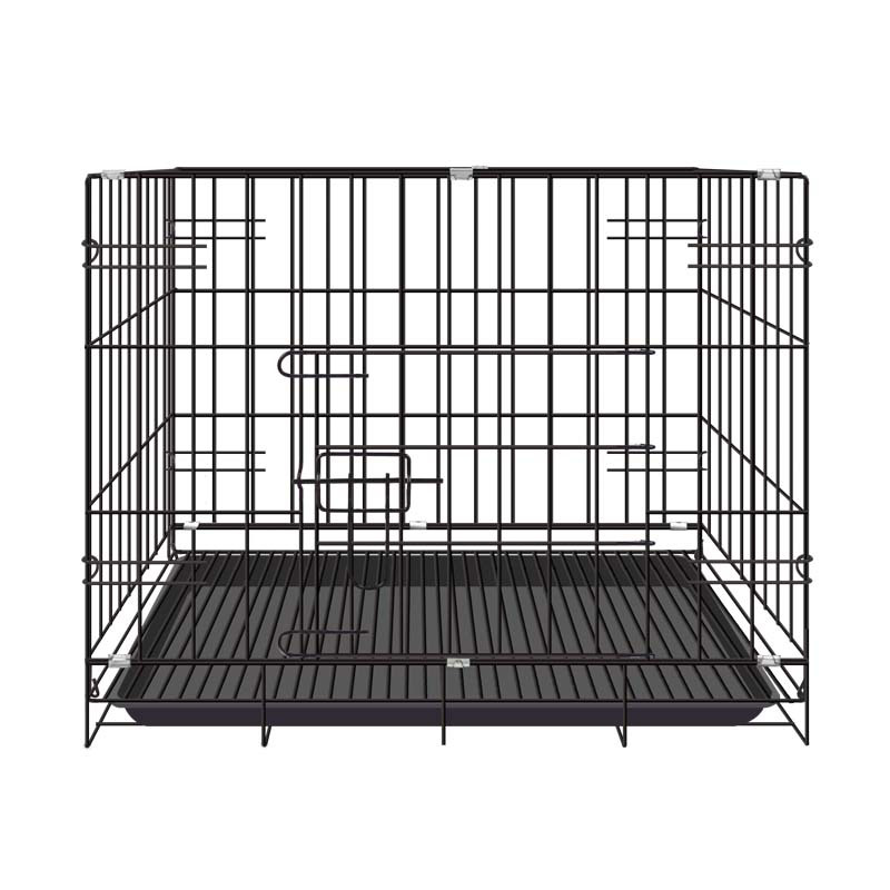 Best Quality Popular Folding Portable Stackable Metal Pet Crate Cage Easy To Install