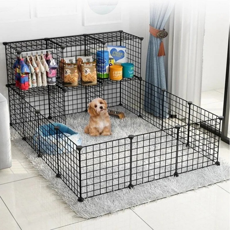 Assembled Kennel Setup