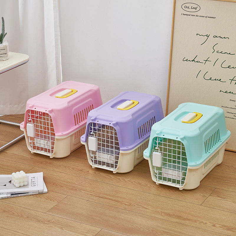Kennel For Pets Cargo BoxPortable DurableCargo Box Outdoor Travel Cat Transport Box Pet SuitcasePet Travel CagePet Supplies