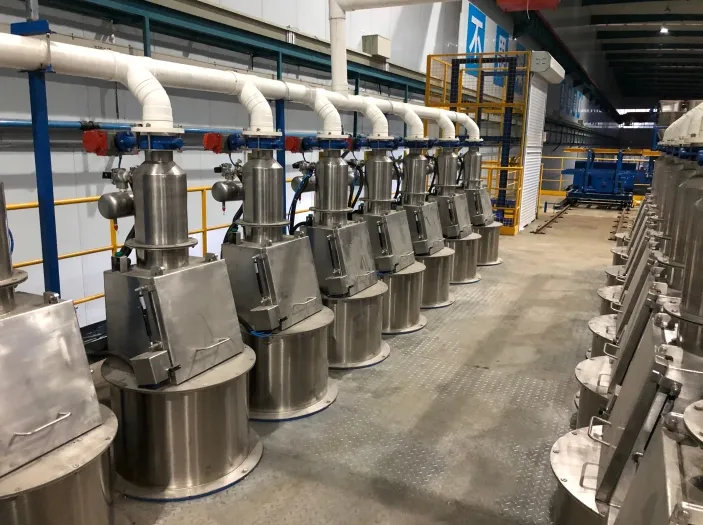 25 Kg Stainless Steel Dust Free Feeding Station - Detail 2