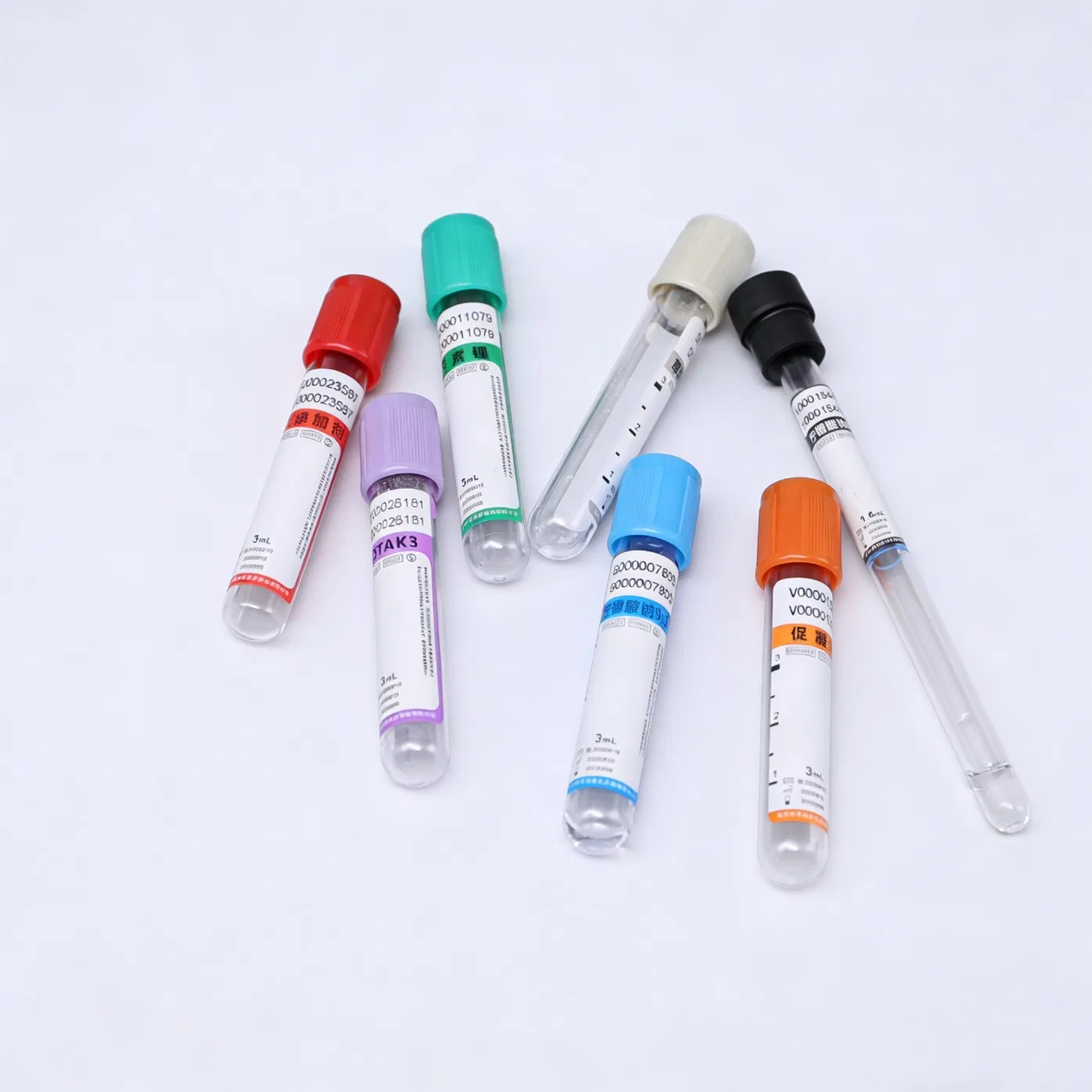 Medical Disposable Vacuum Blood Collection Tube EDTA Clot Gel ESR Heparin