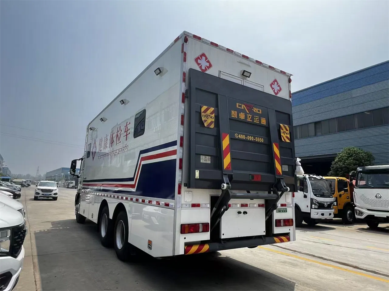Customized China Mobile Gynecological Examination Gynecology Clinic Hospital Special Truck