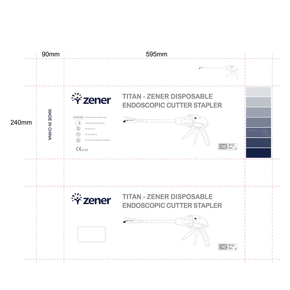Medical Surgical Instrument Minimally Invasive System Powered Endoscopic Implant Cutter Stapler and Cartridge