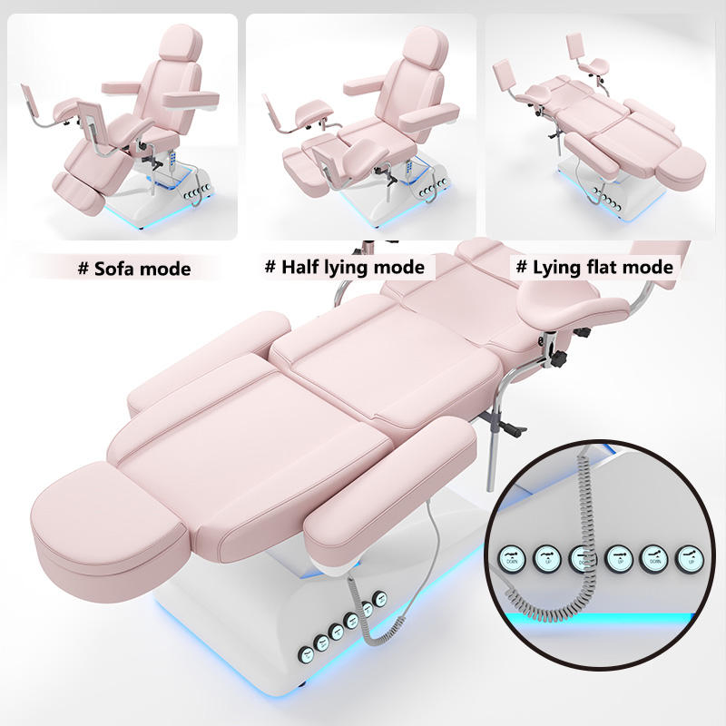 Gynecological Bed Electric Massage Tables Medical Tattoo Bed Beauty SPA Salon