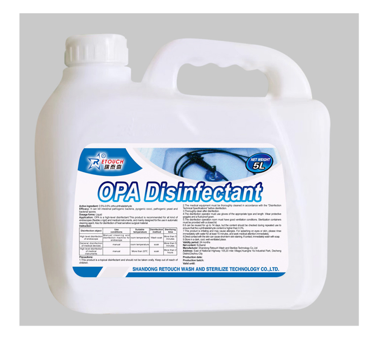 Premium Opa Disinfectant Solution for Safe