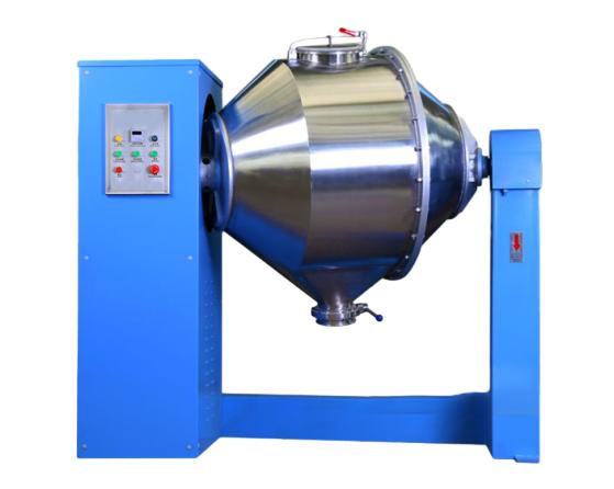 Industrial Corn Starch Double Cone Mixer Food-Grade Spiral Mixing Facility