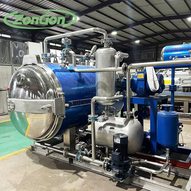 Full Automatic High Temperature Spices Retort Sterilization Autoclave Machine