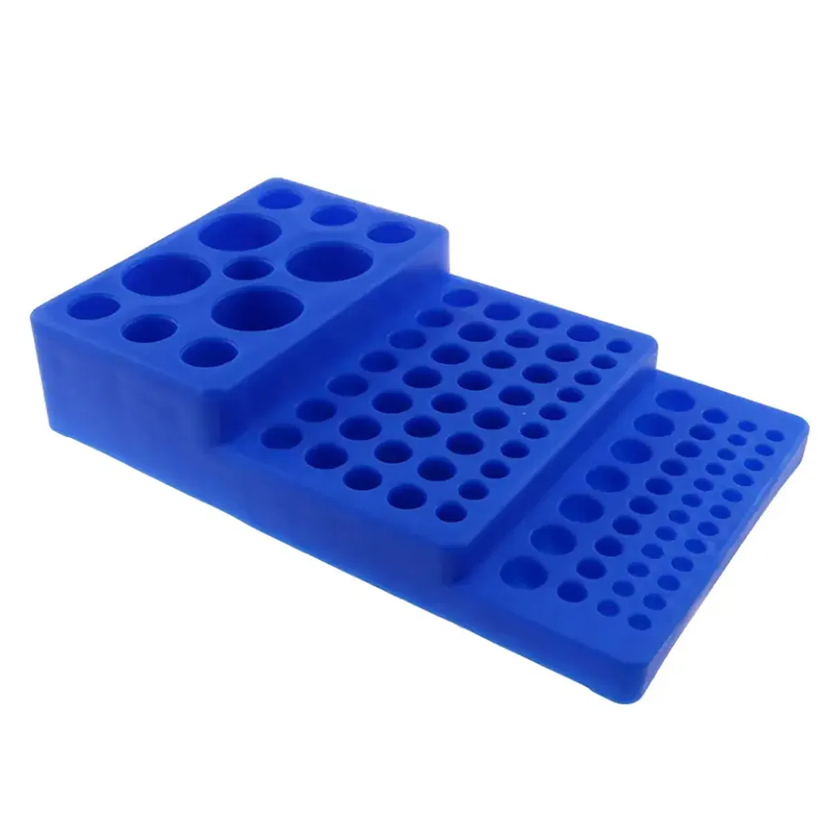 Laboratory Plastic 100 Holes Centrifuge Test Tube Rack Stand with Cover for 1.5ml/2ml Test Tube