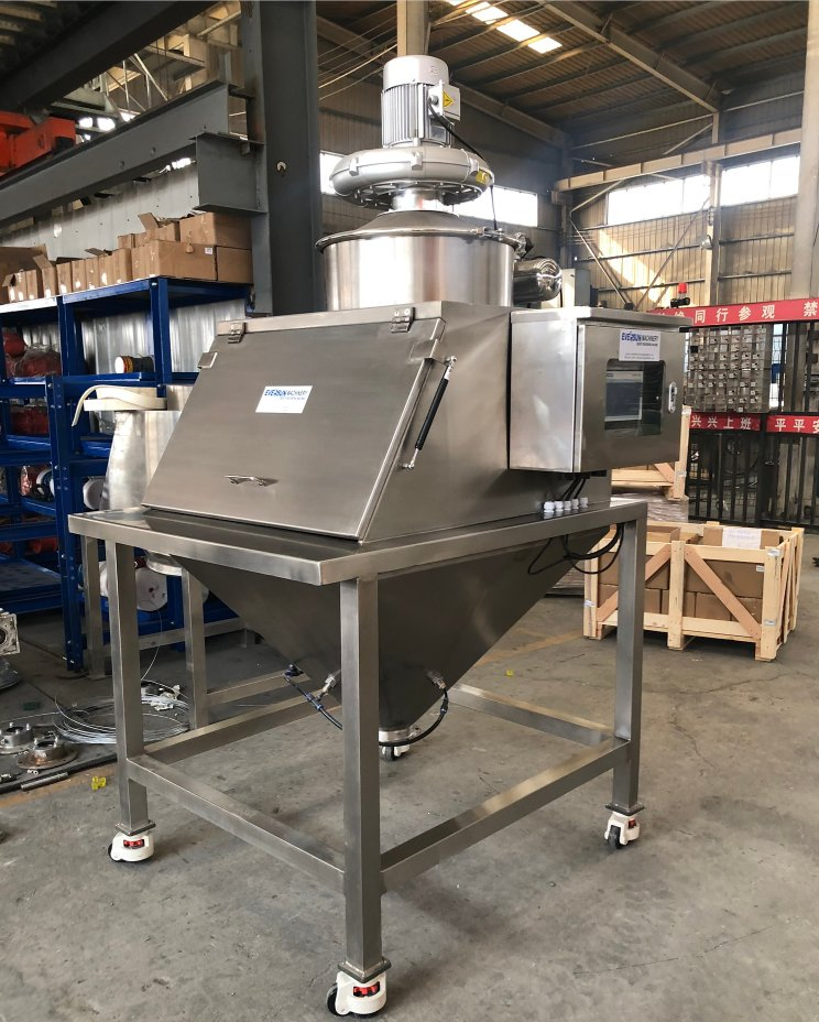 25 Kg Stainless Steel Dust Free Feeding Station in Pharmaceutical Industry