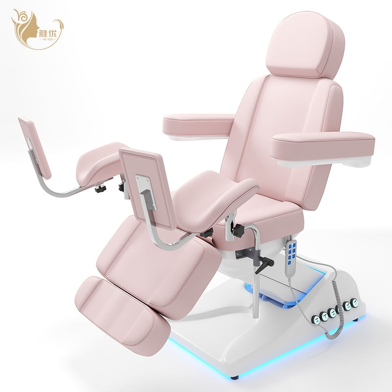 Electric Gynecological Treatment Chair, Multi-Position Reclining Medical Exam Table