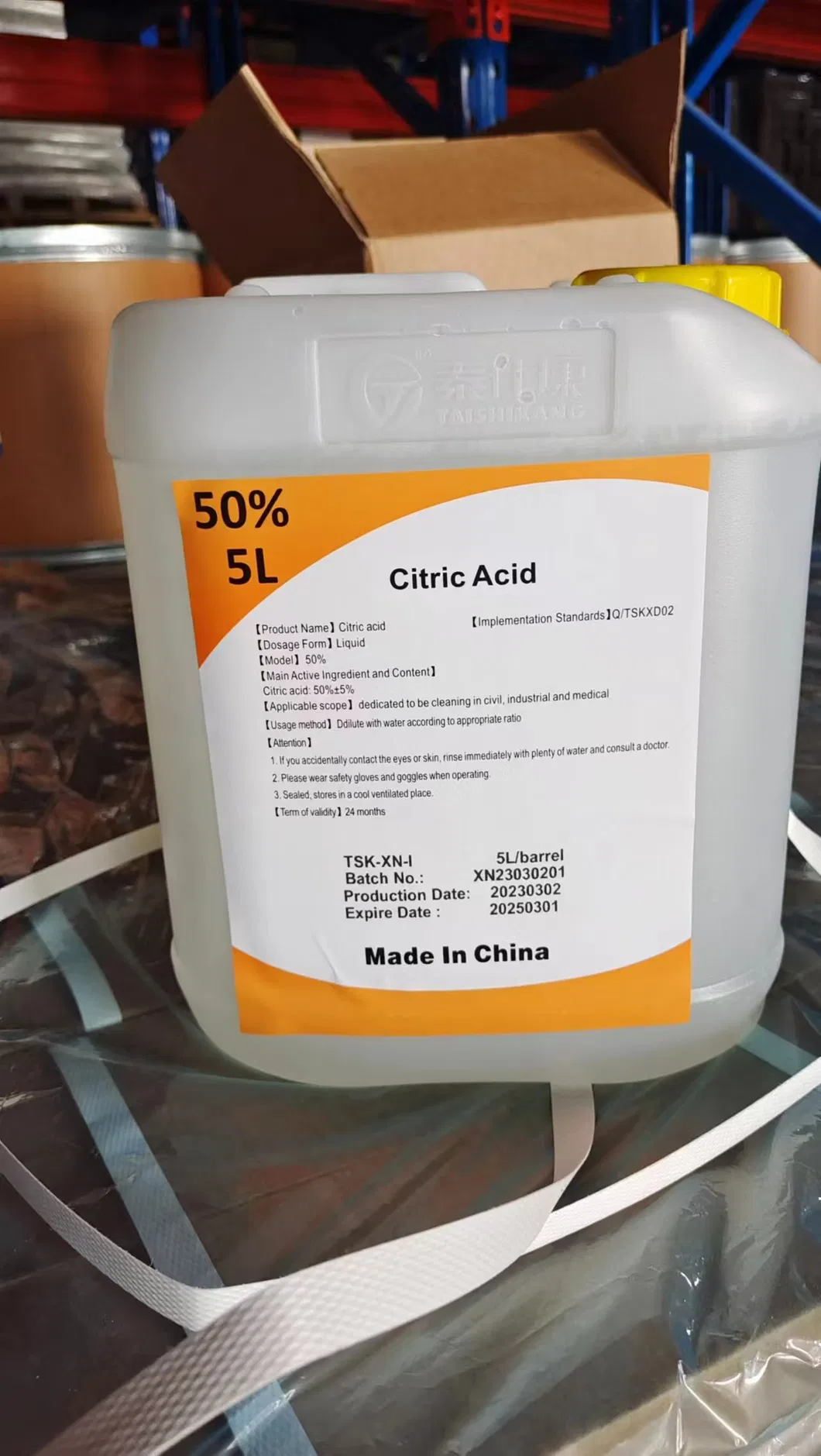 Citric Acid Solution Disinfectant 2