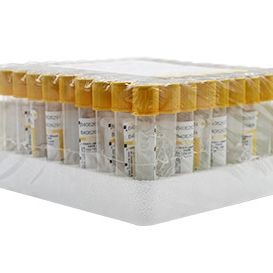 Manufacturer Supply PCR Clean Plastic Yellow Cap Blood Collection Tube