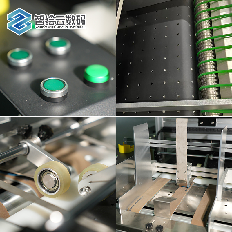 Automatic Feeding Carton Box Printers One Pass Single Pass Printer for Packaging