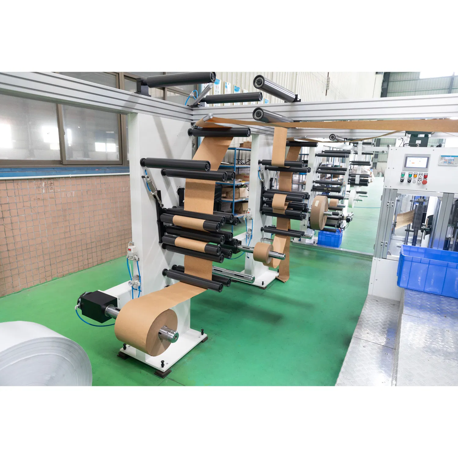 Multi-Roll Unwinding System for High-Speed Tube Making Machine - Efficient Raw Material Feeding Solution