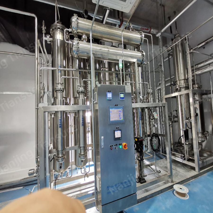 Pharmaceutical/Medical Distilled Wfi Water Liquid Sterilization Treatment System for Injection/Cosmetics/Biotech/Electronic